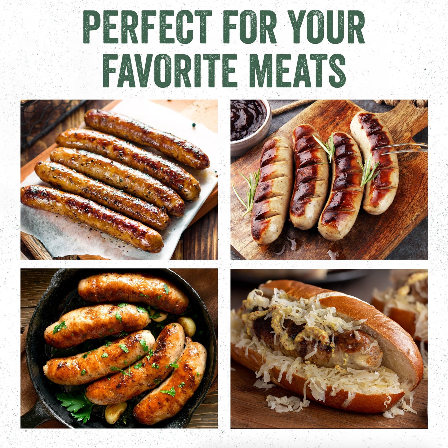 LEM Pre-Tubed Natural Hog Casings, 32-35mm, Edible Sausage Casings, Model 1241, 9.6 Ounce Package