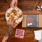 Global Grub Diy Fortune Cookie Kit - Personalized Fortune Cookies Kit Includes Pastry Flour, Sugar, Cocoa Powder, Baking Mat, Paper Fortunes, Edible Ink Pen, Step-By-Step Instructions. Makes 48.