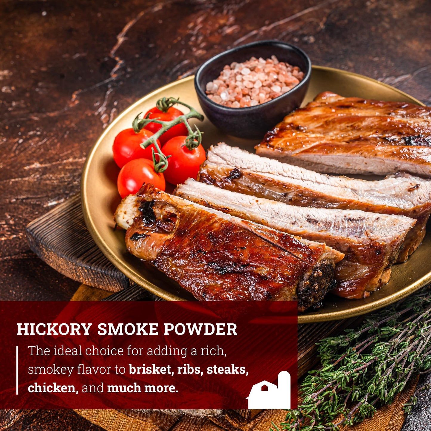 Hoosier Hill Farm Hickory Smoke Powder  8oz (Pack of 1)