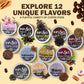 InfuSio French Roast Coffee Pods for Keurig K Cup® malt-inspired - 96 Count, Single Serve