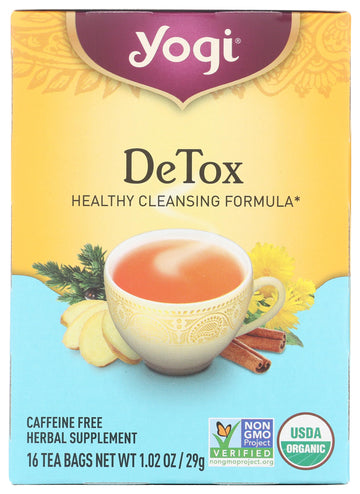 Yogi Tea, Detox, 16 Count