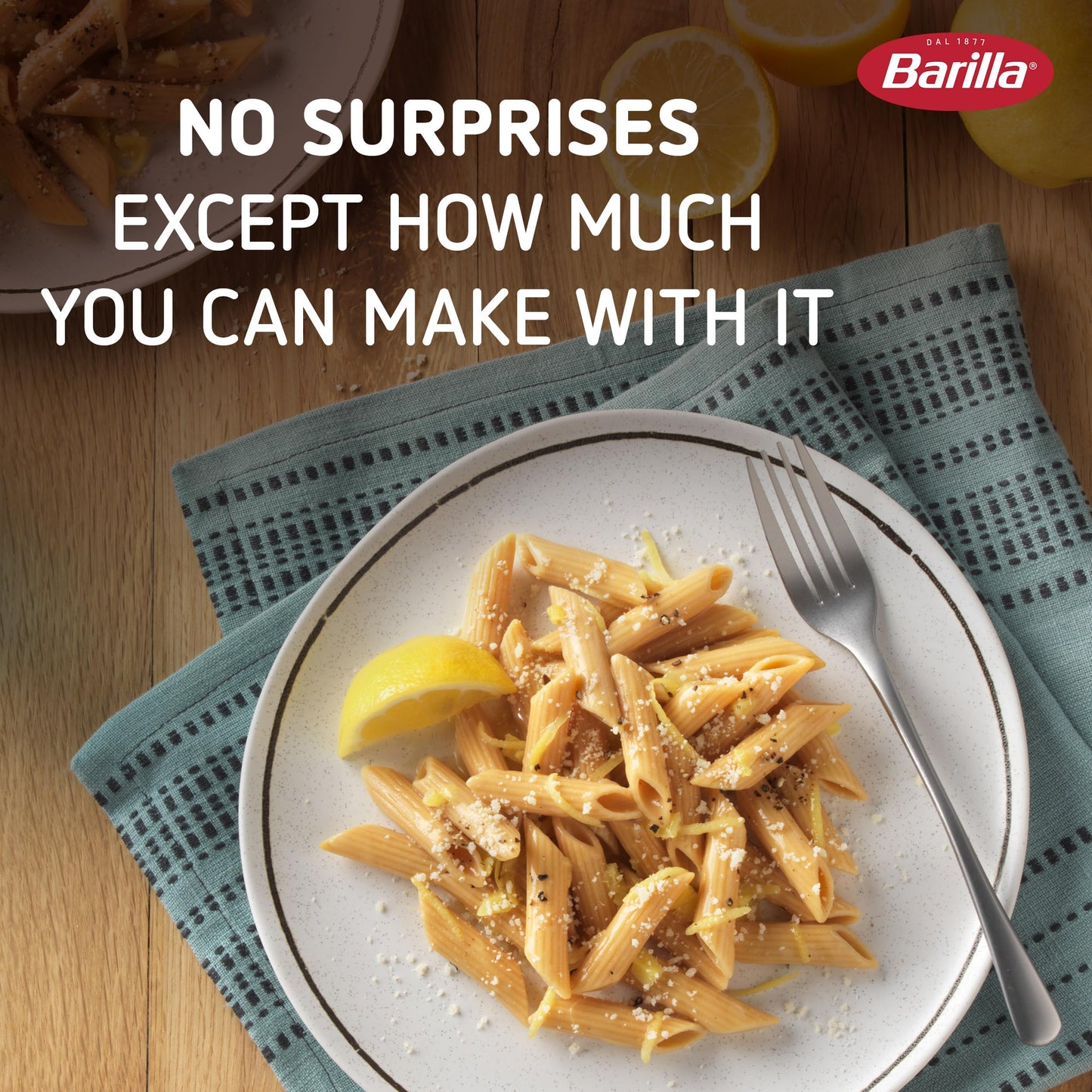 Barilla Chickpea Penne Pasta, 8.8 oz (Pack of 10) - Vegan, Gluten Free, Non GMO & Kosher - Made with Plant Based Protein