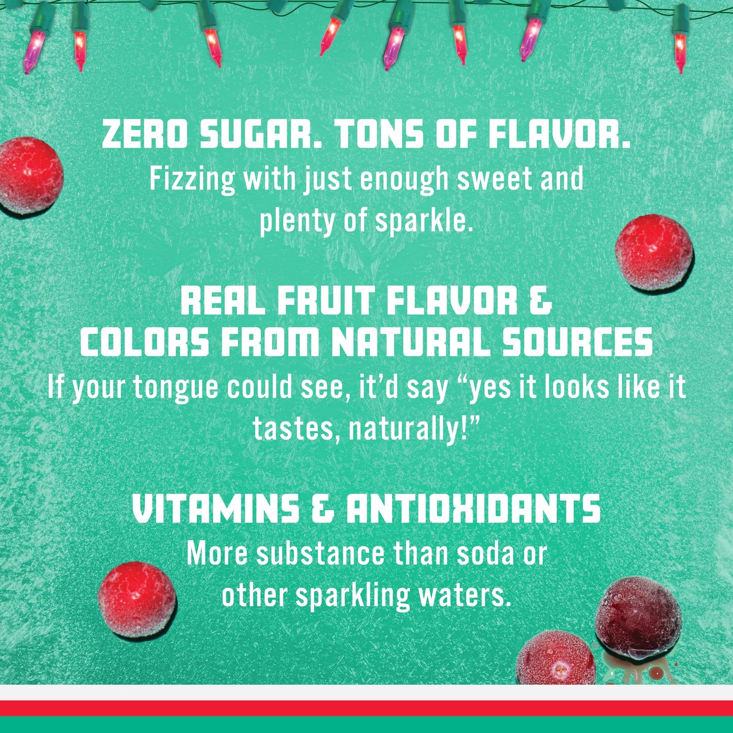 Sparkling Ice  Winter Variety Pack  Flavored Sparkling Water  Zero Sugar  with Vitamins and Antioxidants  17 fl oz  12 count (Cranberry Frost  Winter Punch  Apple Cider and Ginger Lime)