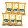 FitJoy Tangy Dijon Mustard Pretzels (Pack of 6, 4.5 Oz) - Dairy, Nut & Gluten Free Snacks - Grain Free Cassava Root & Chickpea F