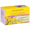 Bigelow Tea I Love Lemon Herbal Tea, Caffeine Free, 20 Count Box (Pack of 6), Total 120 Tea Bags