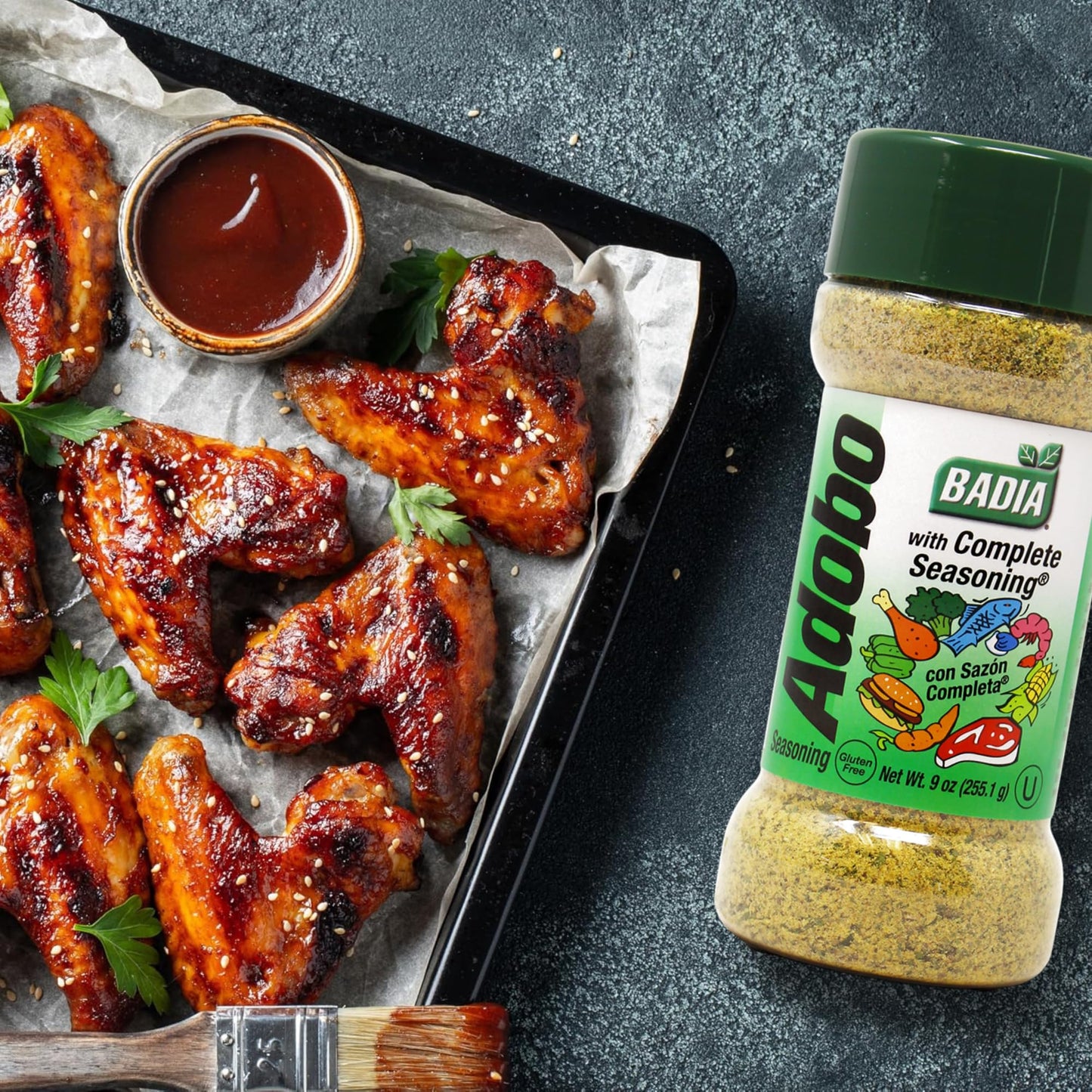 Badia Adobo with Complete Seasoning, 9 oz - All Purpose Latin Spice for Everyday Cooking