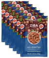 Ziba Foods Sun Dried Figs | Pack of 6 | 1.41 oz | No Sugar Added Non-GMO, Gluten Free Dried Fig Snack | Vegan Figs Dried Fruit E