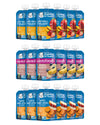Gerber Baby Food Pouches, Toddler 12+ Months, Assorted Fruit Variety Pack, 3.5 Ounce (Set Of 18)