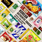 Dagaon Flavorful Mini Korean Snack Box - 20 Count - Variety Of Korean Treats Including Chip, Biscuits, Cookies, Pies, Candies. S