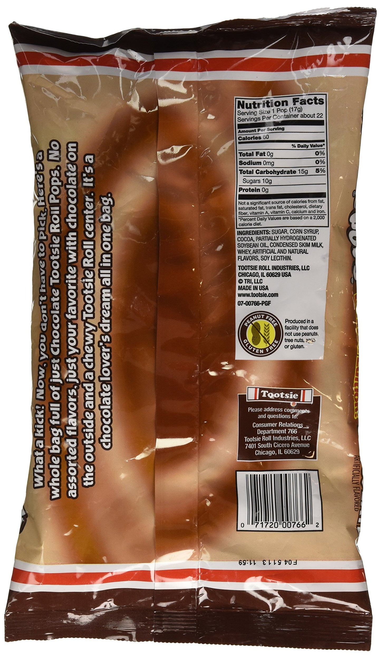 Tootsie Pops Limited Edition Chocolate Pops 13.2 Oz