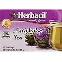 Herbacil Artichoke Tea Te De Alcachofa 25 Bags