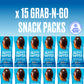 SkinnyDipped Dark Chocolate Cocoa Almonds, Chocolate Covered Almonds, Low Sugar, Gluten Free, Healthy Snack, 1.2 Ounce Bags (Pac