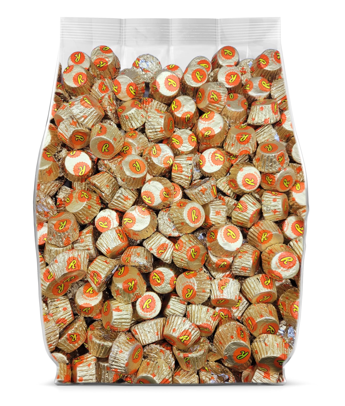 ReesesPeanut Butter Miniature Cups - 90 Individually Wrapped Milk Chocolate Candy Reese Miniature Peanut Butter Cups Bulk - 2 Po
