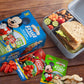 Brothers All Natural Disney Freeze Dried Fruit Crisps, Variety Pack, 8 Single Serve Bags, Fuji Apple, Strawberry, Made With 100%