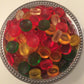 Haribo Gummy Candy Mega- card-style, Assorted Fruity Flavors, 1.59 Ounce Rolls, Pack of 24, Orange