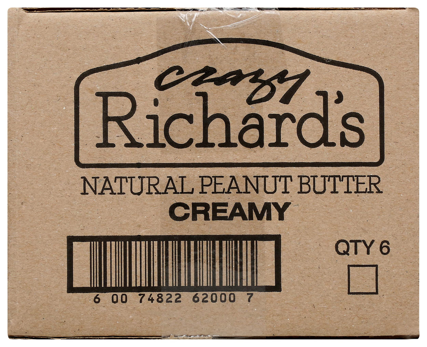 Crazy Richard s Natural Creamy Peanut Butter  26 Ounce (Pack of 6)