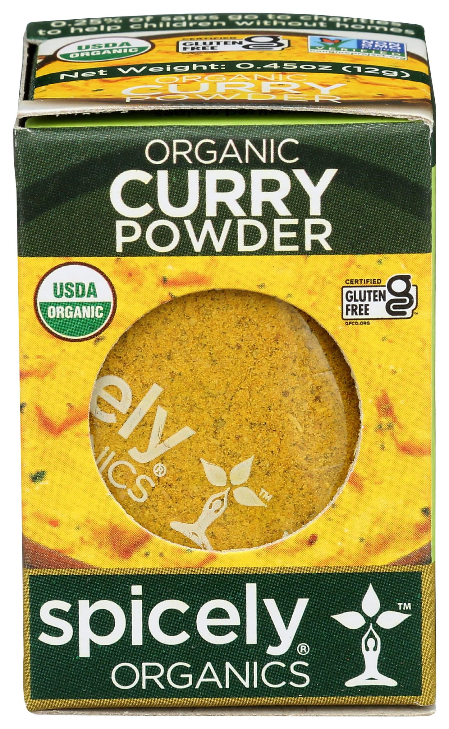 Spicely Organic Curry Powder 0.45 Oz Certified Gluten Free