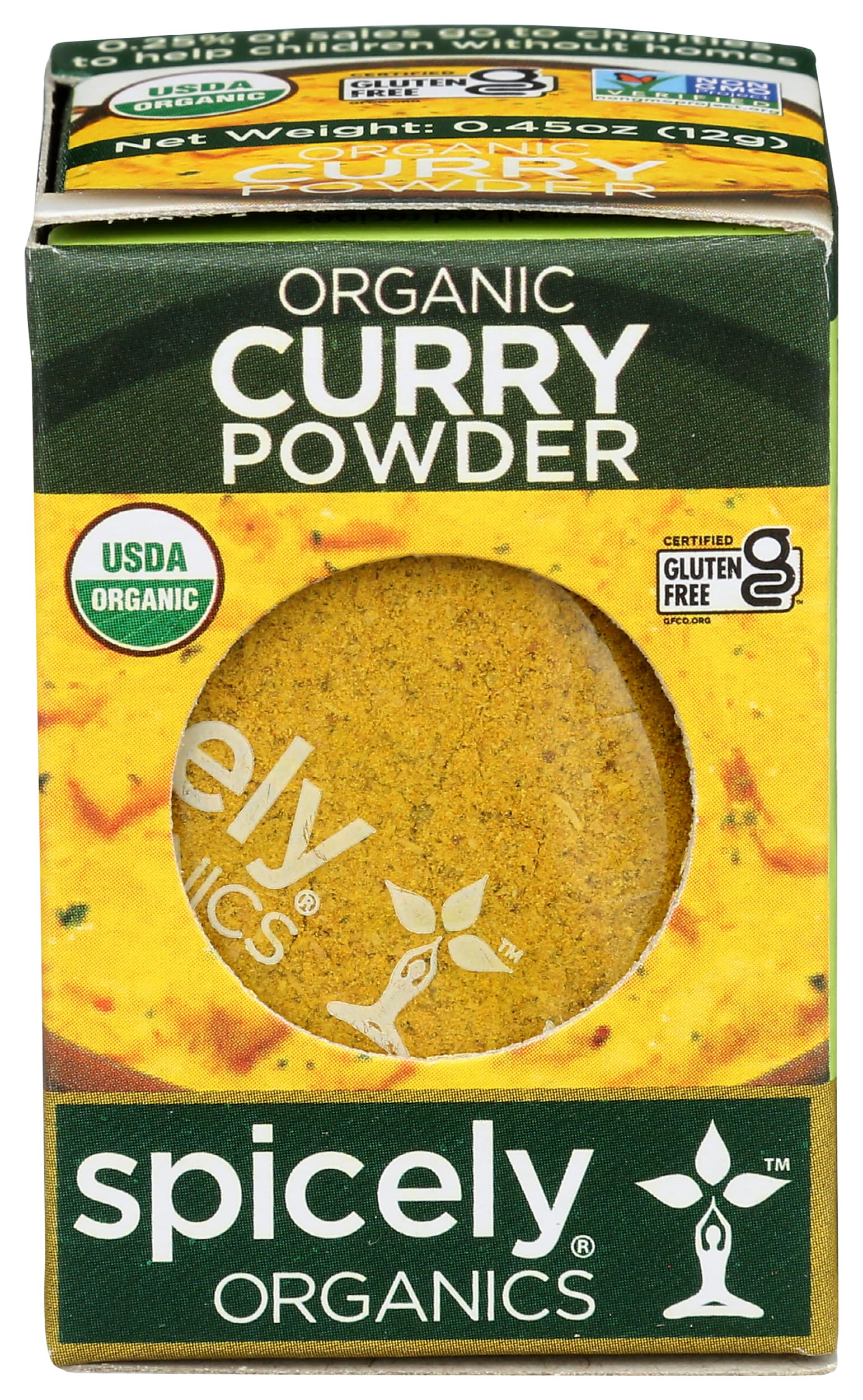 Spicely Organic Curry Powder 0.45 Oz Certified Gluten Free