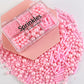 Kasvan Pink Mix Sugar Sprinkles - Edible Candy Pearls With 4-Claw Sprinkle Pen,118G/4.16 Oz, Gift Box Pack, Baking Cake Decorations, Ice Cream Toppings And Cookie Decorating (Pink)