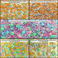Confect Easter Sprinkles Edible | Assorted Pack Of 5 White, Pink And Gold Pearls, Vermicelli , Easter Bunny & Stars I Cookies, D