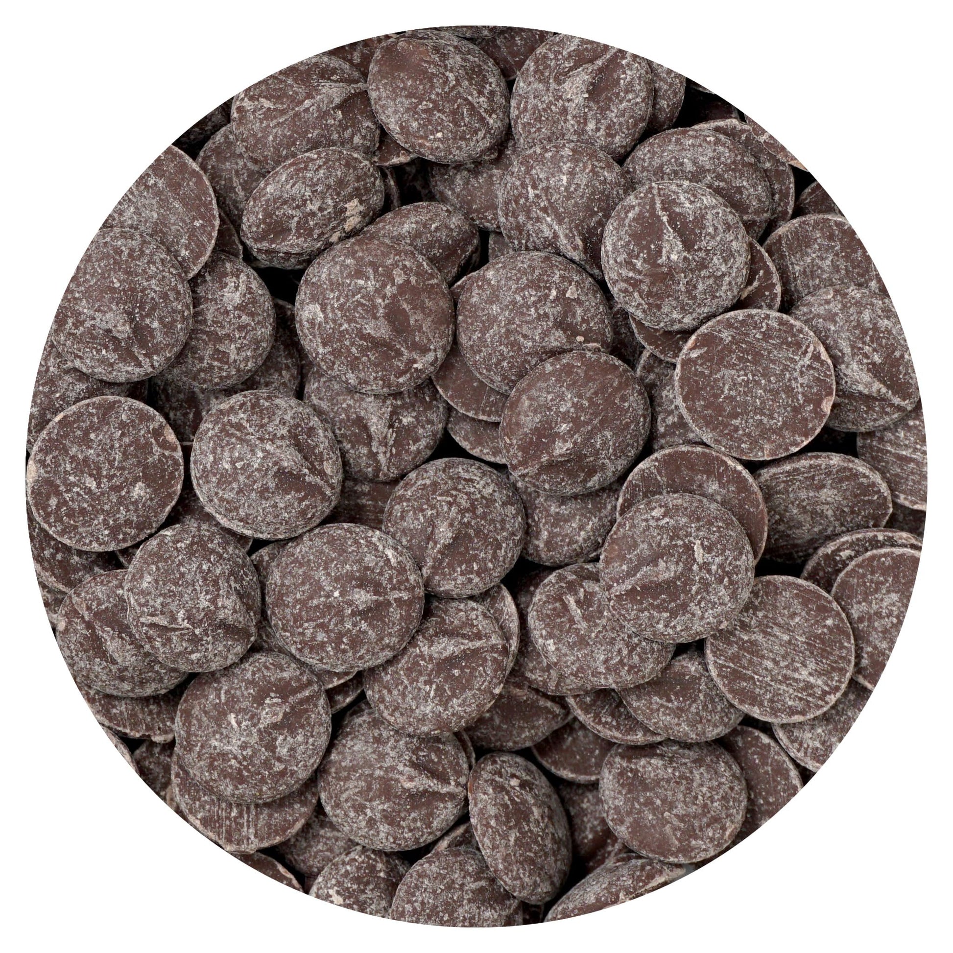 Dark Chocolate Melting Wafers, 2 Pound Bulk Bag, Chocolate, Melting Chocolate Candy Discs For Baking, Dipping, Decorating, Bulk Dark Chocolate Bag - The Hampton Popcorn & Candy Company