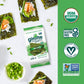 Gimme - Wasabi - 12 Count Sharing Size - Organic Roasted Seaweed Sheets - Keto, Vegan, Gluten Free - Great Source Of Iodine & Om