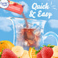 Crystal Light, Drink Mix Strawberry Orange Banana, 2.4 Ounce