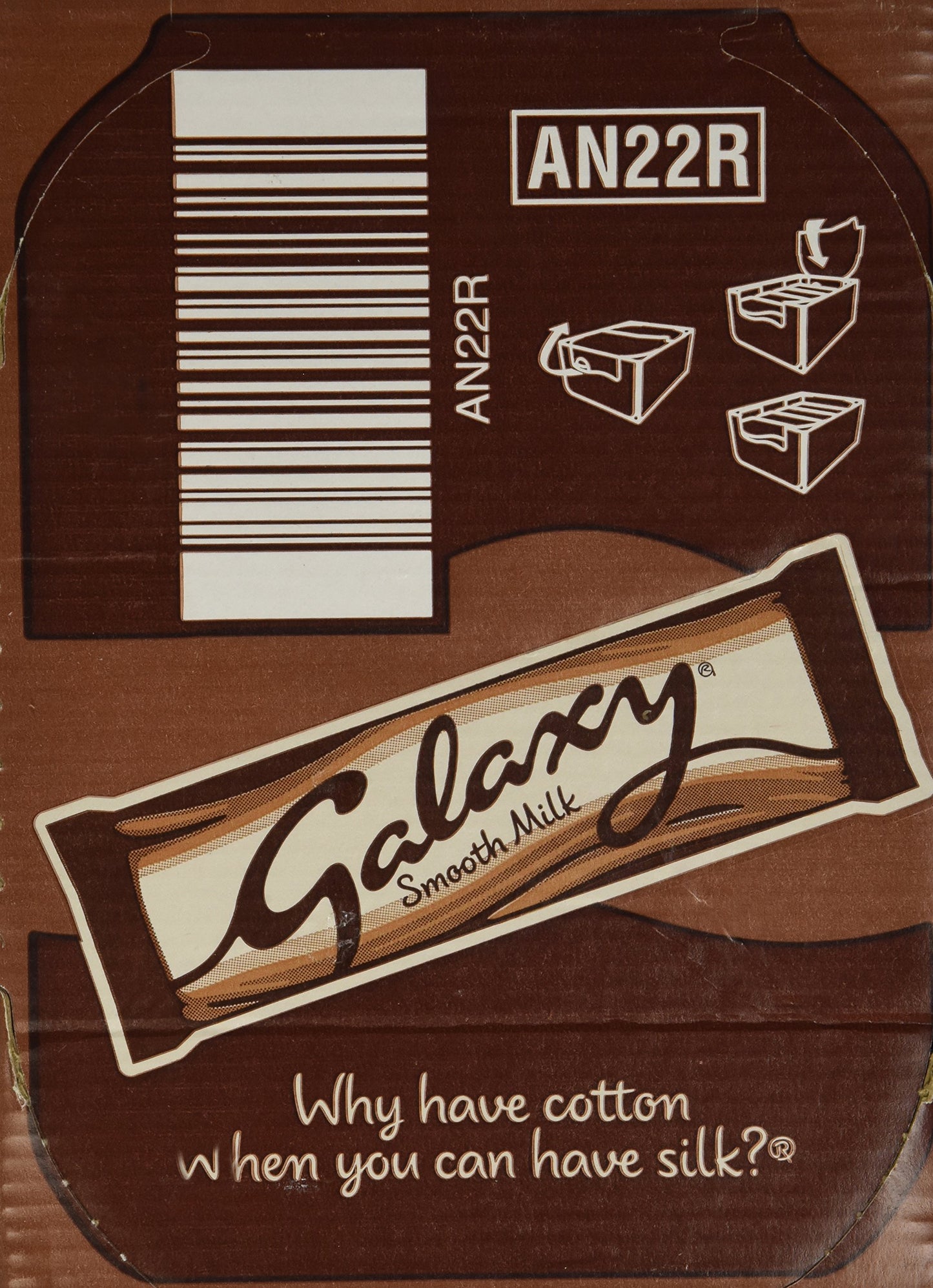 Galaxy, Smooth Milk Chocolate Bar Single 42G Bar (Pack Of 24)