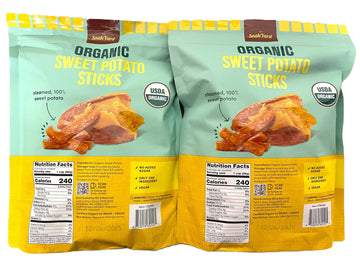 Generic Organic Snakyard Sweet Potato Sticks Vegan,2-Pack, 17.Oz Each (2.82Oz X 6 Per Bag)