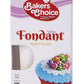 Bakers Choice White Fondant Icing - 4 oz - Easy to Use Cake Decorating Frosting - Dairy Free, Nut Free