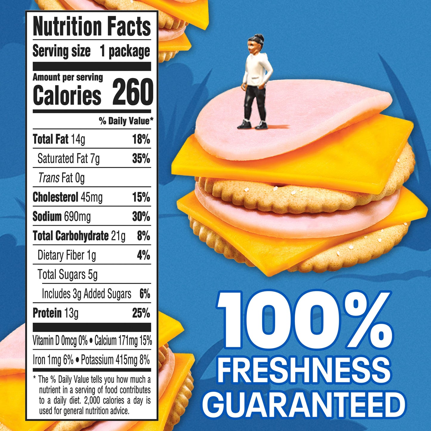 Lunchables Turkey and Cheddar Cracker Stackers, 3.2 oz Tray