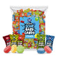 Funtasty Extreme Sour Hard Candy Mix - 2 Pound Bulk Pack (About 300 Count) - Strawberry, Blue Raspberry, Black Cherry, Lemon, Gr