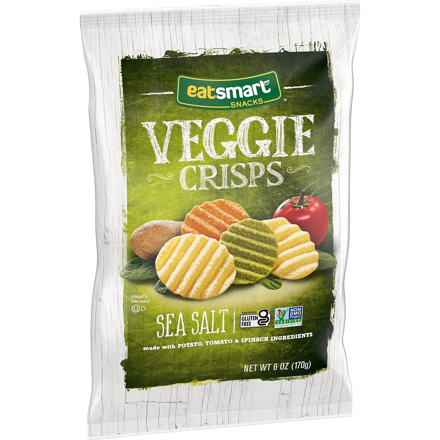 Eatsmart Snacks Garden Veggie Crisps With Sea Salt, 6 Oz