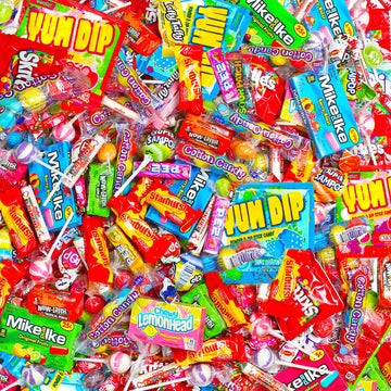 Bulk Candy - Wholesale Big Bulk Candies - Individually Wrapped Candies - Schools, Offices, Camps, Claw Machine (18 Pounds)