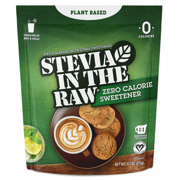 Stevia In The Raw Bakers Bag, Plant Based Zero Calorie Sweetener, No Added Flavors or erythritol, Sugar-free Sugar Substitute fo