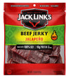 Jack Links Beef Jerky, Jalapeno, 10g Protein, 80 Calories, 2.85 Oz, Keto Friendly, Plastic