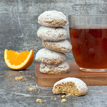 Sugar Free, Low Fat, Gluten Free, Dairy Free, Flche Healthy Treats, 5 Soft Baked Cookies 3.35Oz (95G) (Pack Of 1) (Orange)