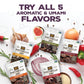 Savory Wild Portabella Mushroom Jerky - Sesame Ginger & Korean Chili (3 Pack)