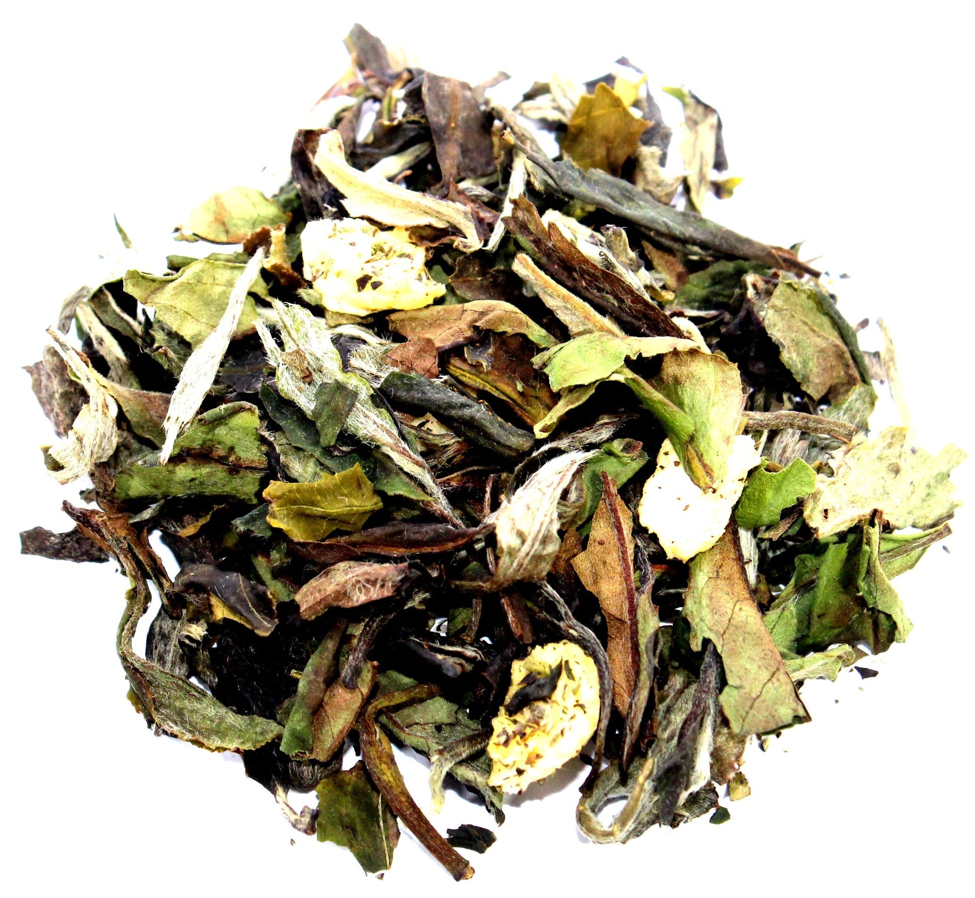 Nelson's Tea - Peach Tangerine - White Loose Leaf Tea - Green tea, white tea, and dried peaches - 1.6 oz.