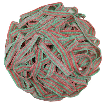 Variety Color Sour Gummy Belts (Strawberry Apple, 6.6 LB)