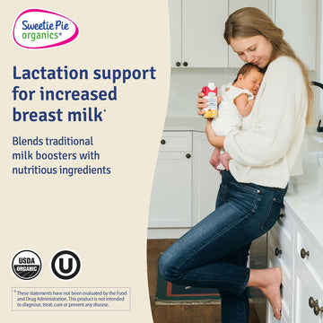 Sweetie Pie Organics Lactation Smoothie, Mango Banana, 11.1 Fl Oz, 4 Pack, No Artificial Sweeteners, Model SP1304