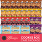 Grandma's Cookies Variety Pack - Bulk Assortment Care Package Individually Wrapped - Mix Cookies Variety Pack Gift Box (32 Count