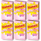 Starburst Singles To Go Zero Sugar Drink Mix, Strawberry, 6 Ct Per Box (Pack Of 6)
