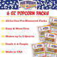 Great Northern Popcorn 6oz Popcorn Machine Packets - Movie Theater Style Kernels, Salt & Oil, 6 Ounce (Pack of 24)