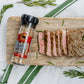 African Dream Foods Ghost Pepper Salt Seasoning | Spicy Chili Salt | 3.5 oz Reusable Grinder