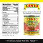Cento Organic San Marzano Whole Peeled Tomatoes, 28 Oz (Pack of 6) - Canned Plum Tomatoes in Thick Puree with Basil, Grown in Italy