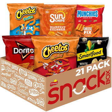 Frito-Lay Cheesy Mix Variety Pack (Pack of 21)