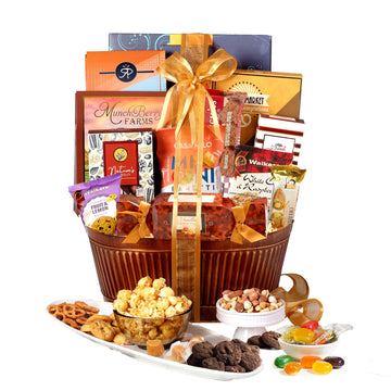 Broadway Basketeers Chocolate Gift Basket Gifts For Women, Men, Families, College, Appreciation, Thank You Present, Birthday, Corporate, Get Well, Sympathy Care