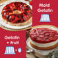 Royal Bilingual Gelatin, Fat Free Dessert Mix, Strawberry ,2.8 Ounce (Pack Of 12)