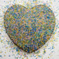 Se Si&Moos Blue Pink And Yellow Sanding Sugar Sprinkles Royal Blue Sprinkles Sugar Rimmer For Cocktails, Edible Colored Sugars F